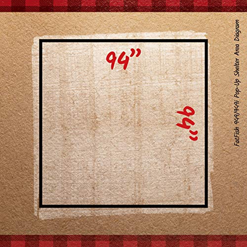 Eskimo FF949iG FatFish Pop-up Ice Shelter 3-4 Person Insulated Red