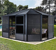 Sojag Outdoor 12' x 15' Charleston Solarium Outdoor Sunroom with Mosquito Nets