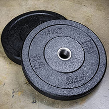PRx Performance Crumb Rubber Bumper Plate Pairs Olympic Weights Black