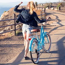 sixthreezero EVRYjourney Steel Women's Step-Through Touring Hybrid Bike Teal