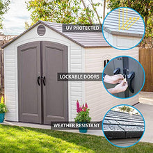 Lifetime Storage Sheds - 60075 Plastic Storage Shed 8 x 15