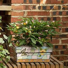 Mexico Mosaic Ceramics Plant Pot Ceramic Bonsai Ornaments Ceramic Flower Pot Outdoor Flower Pot Villa Corridor Aisle Colorful Planter Garden Potted