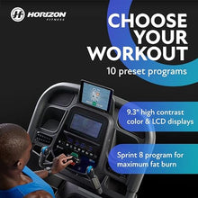 Horizon Fitness 7.8 Studio Series Smart Treadmill Black