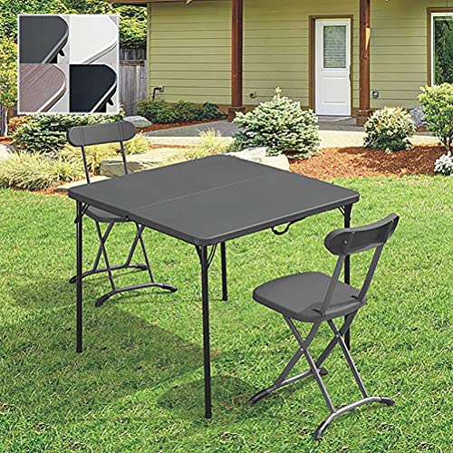 Daily Accessories Foldable Garden Patio Set/Camping Special Table Chairs Set Lightweight Compact Steel Furniture Set