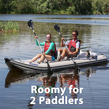 Sea Eagle 437PS PaddleSki Inflatable Catamaran Boat Blue/White
