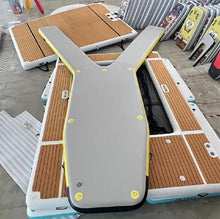BOZHOUYUPIN Floating Inflatable Y Pontoons Dock Platform for Boat/Yacht/Jet Ski 6m