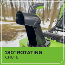 Greenworks 60V 20'' Brushless Snow Thrower, 1X4Ah Battery and Fast Charger Included