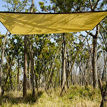 ASDQWER Shade Net Shade Cloth Beige Rectangle Sun Shade Sail-Block UV Resistant Heavy Duty -with Grommets Easier to Hang,for Plant Cover, Greenhouse, Barn Or Kennel,20 * 20m(65.62 * 65.62ft)