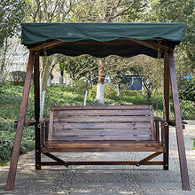 KYTGFH Patio Swing Porch Hang Club Bench Chair,Outdoor Swing Chairs for Adults,Wooden Garden Swing Outdoor Swing Chair Bench Perfect Set for Patio,Garden
