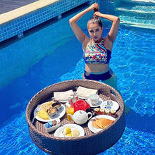 Floating Tray for Pool Thai - Floating Breakfast in Bali Accessories for Adults Swimming Pool or Hot Tub Party Serving Food Drink