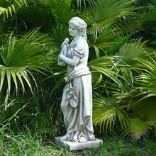 GENUINQ 46'' H Neoclassical Music Muse Goddess Statue Garden Decor