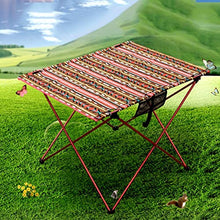 AFPSDLFJDLS Portable Foldable Table Camping Outdoor Furniture Computer Bed Tables Light Folding Desk Picnic Aluminium Alloy