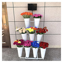 ZOCWJK Flower Stand Display Ladder Plant Shelf Flower Rack Display Stand Flower Pots Holders Outdoor,