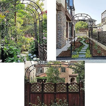 GFSGHZZ Outdoor Wedding Party Decoration with Metal Pavilion Rose Trellis Supported By Various Climbing Plants Rustic Charm,A-W150Xh240M