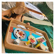 ERoomQ Floating Serving Tray Pool Tray Table, Floating Serving Trays Table Bar -Swimming Pool Floats for Adults for Sandbars, Spas, Bath, and Parties