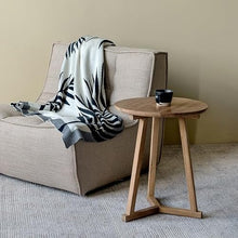Couch End Table Chinese Style Wooden Sofa Side Table Balcony Tea Table Living Room Side Table Tea Table Corner Tables for Living Room