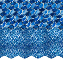 Smartline 24 ft Round Waves of Poseidon Pool Liner