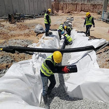 GEGEG 7oz Non-Woven Geotextile Fabric for Driveway & Erosion Control - Premium Drainage Solution (3.3ft/4.9ft/6.5ft Wide)(2mx70m/6.5ftx230ft WxL)