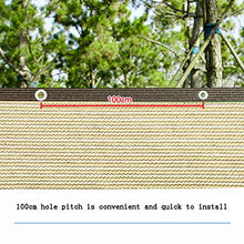 ASDQWER Shade Net Shade Cloth Beige Rectangle Sun Shade Sail-Block UV Resistant Heavy Duty -with Grommets Easier to Hang,for Plant Cover, Greenhouse, Barn Or Kennel,20 * 20m(65.62 * 65.62ft)