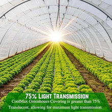 Farm Plastic Supply - Clear Coolmax Greenhouse Plastic Sheeting - 6 Mil - 4 Year UV Resistant Infrared Anti-Condensate Green House Covering Thermal Plastic 6 mil (40' x 70')
