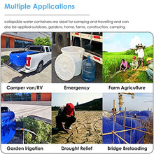 5sssallefaa Portable Water Storage Bag 1800L One Color