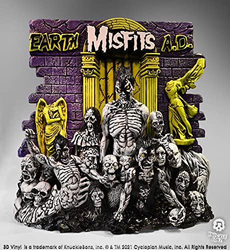 Knucklebonz Misfits Earth A.D. 3D Vinyl Collectible Statue Multicolor