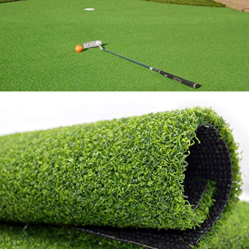 WarmShe Golf Putting Green Mat 7FTX10FT Indoor Outdoor Synthetic Fake Grass Custom Width-4ft