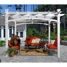 Vita Venetian 10' x 10' Vinyl Pergola White