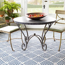 Dash & Albert Cleo Indoor/Outdoor Area Rug 10' x 14' Navy