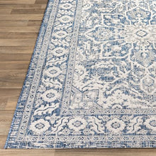 MARK & DAY 10x14 Mantinge Traditional Outdoor Rug Navy
