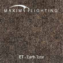 Maxim 3111WGET Whittier Cast 3-Light Outdoor Hanging Lantern, Earth Tone Finish, Water Glass Glass, CA Incandescent Incandescent Bulb , 40W Max., Dry Safety Rating, Flax Fabric Shade Material, Rated Lumens