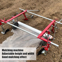HNSYPX Hand-Pulled Mulch Film Machin Save Labour, Hand-Held Mulching Machine Mulching Adjustable Convenient Agricultural Machinery, Garden Mulch Film for Greenhouses, Gardens, Orchards