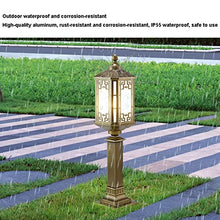 PAOOPA Lawn Light, Outdoor Garden Ornament Pathway Lighting Lamp, Garden Light Waterproof Path Light, Decoration Light for Patio Driveway Landscape Lawn Yard,C