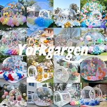 Yorkgargen Inflatable Bubble House 10ft Clear Dome Tent White