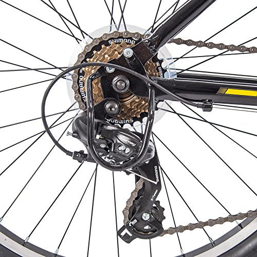 Huffy Hardtail Mountain Trail Bike Gloss Black