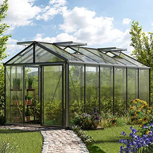 GFP Diamas 24 7.7x15.1 ft Walk in Greenhouse Aluminum