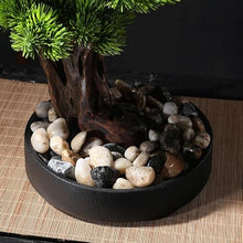 MVUYO Living Room Office Bonsai Decoration Porch Desktop Decoration Hotel Reception Model Room Green Plant