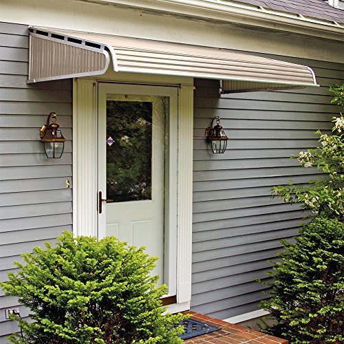1500 Series Aluminum Door Canopy with Sidewings