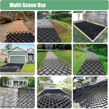 LWJQRSP Expandable 5cm High Gravel Grid for Landscaping, Paving Grate for Patios and Driveways, Multiple (5x7m/16.5x23ft)