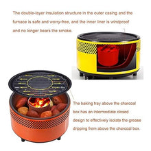 Portable Grills charcoal grill table Removable Plate Electric Grill Stainless Steel for Outdoor Courtyard Picnic Camping Tailgating BBQ Kettle Camping BBQ