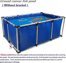 Fish Pond,Aquarium Pool Pond,Ponds,Canvas Fish Tank With Grommets,Foldable Emergency Water Storage Pool,Portable Koi Pond,Large Aquaculture Pool,for Emergency Water Supply And Drought Resistanc ( Colo