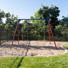 Lifetime Metal Swing Set Primary Colors