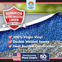 Lake Effect Pools 'Testudo' 18 ft x 33 ft Oval Above Ground Swimming Pool