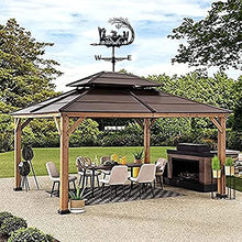 Cozy Cottage with Roof Mount Metal Weathervane Decoration Black Weather Vane Wind Direction Indicator Kit Metal Bracket Weather Vane for Roof Garden Home Garden Sheds Fence Posts Pergola (Carp)