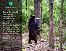 One & Done PRO Game Feeder 250 lbs Bear Proof Black