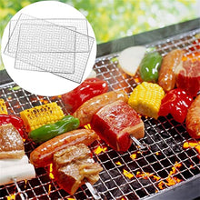 AFPSDLFJDLS Barbecue Skewer Reusable Grill Sticks Bbq Fork Bbq Utensil Kitchen Outdoor Camping Accessories(32 * 26cm)