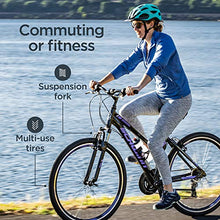 Schwinn GTX 1.0 Comfort Hybrid Bike 700c Black