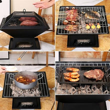 Fire Pit Outdoor Fire Pits Indoor Heating Brazier Courtyard Charcoal Stove Multifunction Winter BBQ Grill