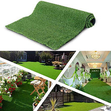 Sigetree Artificial Grass Mats Lawn Carpet Synthetic Rug Indoor Outdoor 12 Feet Width