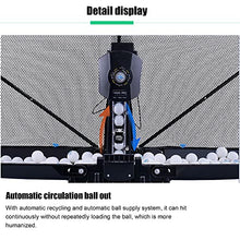Boknight Table Tennis Robot with Capture Net Black